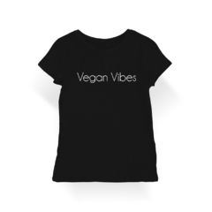 Camiseta Baby Look Vegan Vibes - comprar online