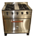 Cocina Industrial Eg 4 Hornallas 80cm Acero Feudal C/asadera - comprar online
