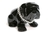 Adorno - Figura Bulldog Inglés Negro con Collar de Strass