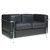 SOFA LC2 LE CORBUSIER 2 CUERPOS (VER DESCUENTO X TRANSFERENCIA)