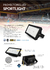 Proyector LED Sportlight Profesional 300W - tienda online