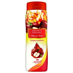 Sabonete Íntimo Líquido Feminino Aroma De Maça Hot 200ml Apinil Cosméticos