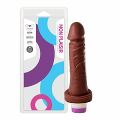 Mon Plaisir Prótese com Vibrador e Glande 17x 3,5 cm Soul Sex na internet