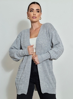 Cardigan Geometrico