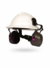 Kit Casco Minero Full Brim Blanco con Arnes Textil a cremallera + Visor - comprar online