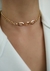 Chocker Elos Oval com Zircônia - comprar online