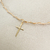 Choker Aro com Cruz - comprar online