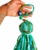 Pompom Decorativo Verde - comprar online