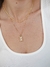 CHOKER DIAMANTADA LISA FOLHEADA OURO 18K - comprar online