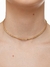 CHOKER ELO CORAÇÃO FOLHEADA OURO 18K - comprar online