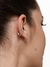 PIERCING FAKE EM V FOLHEADO RÓDIO BRANCO - comprar online