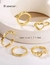 Set anillos corazoncito - comprar online