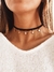 Choker negro estrellas