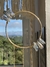 Suncatcher metal com aura cinza - Portal Isha Home Decor