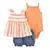 Trio Malu - Bata + Shorts + Body - comprar online