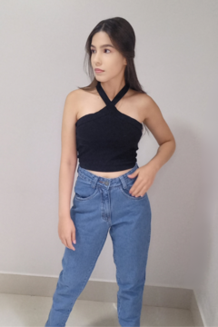 CALÇA MOM JEANS CLARA