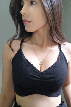 CONJUNTO DE VISCOSE FLORENÇA PRETO na internet