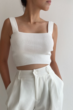 CROPPED SICÍLIA OFF WHITE - loja online