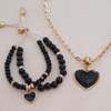 Mix Black / Colar + Pulseira