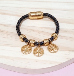 Pulseira Couro Arvore da Vida - comprar online