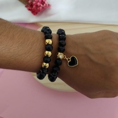 Pulseira Dupla Cristais - comprar online