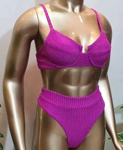 Biquíni Hot pants Mônaco Roxo Fuscia na internet