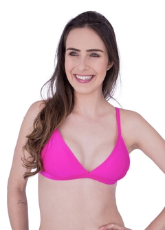 Sutiã Top Fixo Maíza Rosa Pink