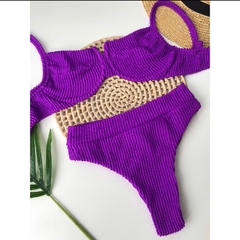 Biquíni Mônaco Calcinha Hot Pants Roxo - comprar online