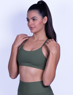 Top fosco (Verde militar)