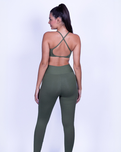 Legging fosca (Verde militar) - comprar online