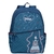 Mochila Estampada Básica Notebook Azul - Triviun