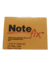 BLOCO DE NOTAS ADESIVAS NOTE FIX 76MM X 102MM - comprar online