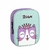 Estojo Box 100 Pens Lilas e Verde Agua Estampado Cat - Triviun