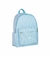 Mochila Escolar Perfurada Azul Pastel - BRW