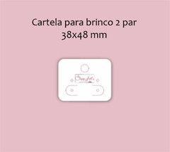 Cartela 38x48 mm 2 par