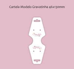 Cartela Modelo Gravatinha