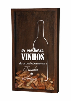 quadro, quadro porta rolhas, quadro para guardar rolhas, rolhas de vinho, rolhas de champagne, rolhas de espumante, quadro decorativo, quadro para dar de presente, quadro para quem gosta de vinho, vinho, espumante