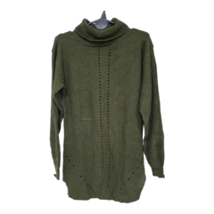 Sweater Tejido Cuello Alto - tienda online