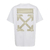 Off-White Slim Fit Tape Arrows T-shirt White/Beige