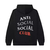 Anti Social Social Club 99 Retro IV Hoodie Black