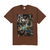 Supreme T-Rex Tee Brown