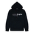 Palm Angels Paris Sprayed Hoodie Black