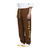 Drew House Brown Cartoon Font Logo Pants - comprar online