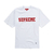 Supreme Twill Applique S/S Top White