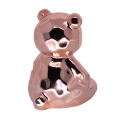 Enfeite Urso em Cerâmica Cromada - Cores - comprar online