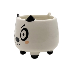 Cachepot de Porcelana - Sweet Animals - Panda - Usa e Decora | Decoração com Beleza, Qualidade e Personalidade