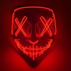 Imagem do Máscara Efeito Neon ( Acende LED ) - Máscara Premium