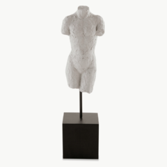 Estatueta corpo de homem e mulher moderna, que traz as curvas do corpo humano. Item para dar personalidade para a decoração. Estatueta estátua busto clássica romana grega. Torso masculino e feminino .  Estátua , Estatueta e Esculturas corpo de homem e cor