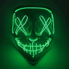 Máscara Efeito Neon ( Acende LED ) - Máscara Premium