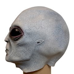 Máscara ET Alien Realista - Extraterrestre - Alienígena - ET - em Látex - A pronta-entrega | Modelo Grey Gray Cinza | Item de Terror Horror Fantasia Halloween Cosplay e envio imediato